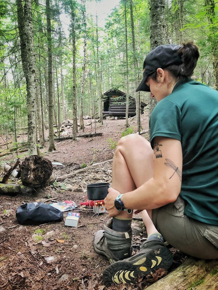 Cook at least 100ft from your campsite and from where you store your canister to help disperse scents.