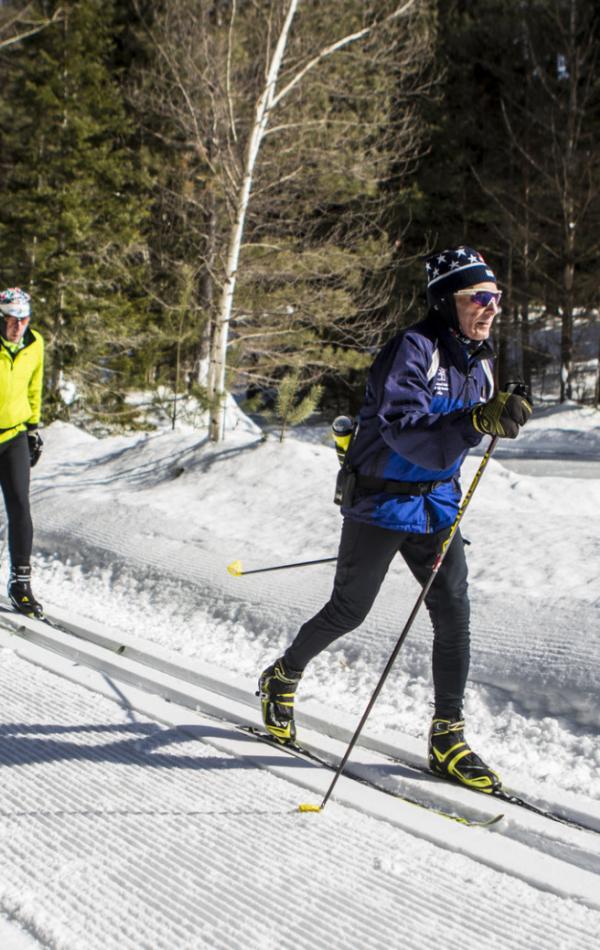 Nordic skiing in the adirondacks