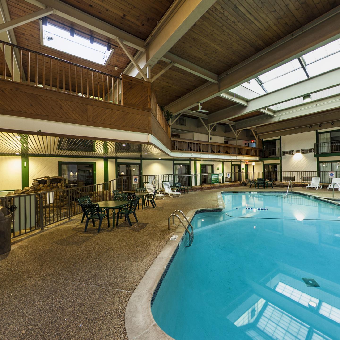 Lake Placid Quality Inn Pool Adirondacks Usa