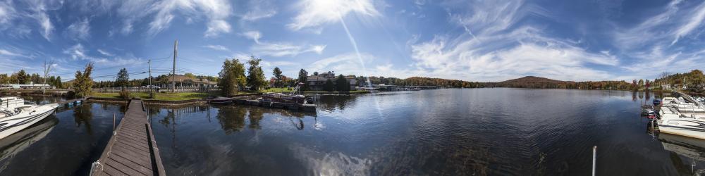 Gauthiers Saranac Lake Inn and Hotel Dock | Adirondacks, USA