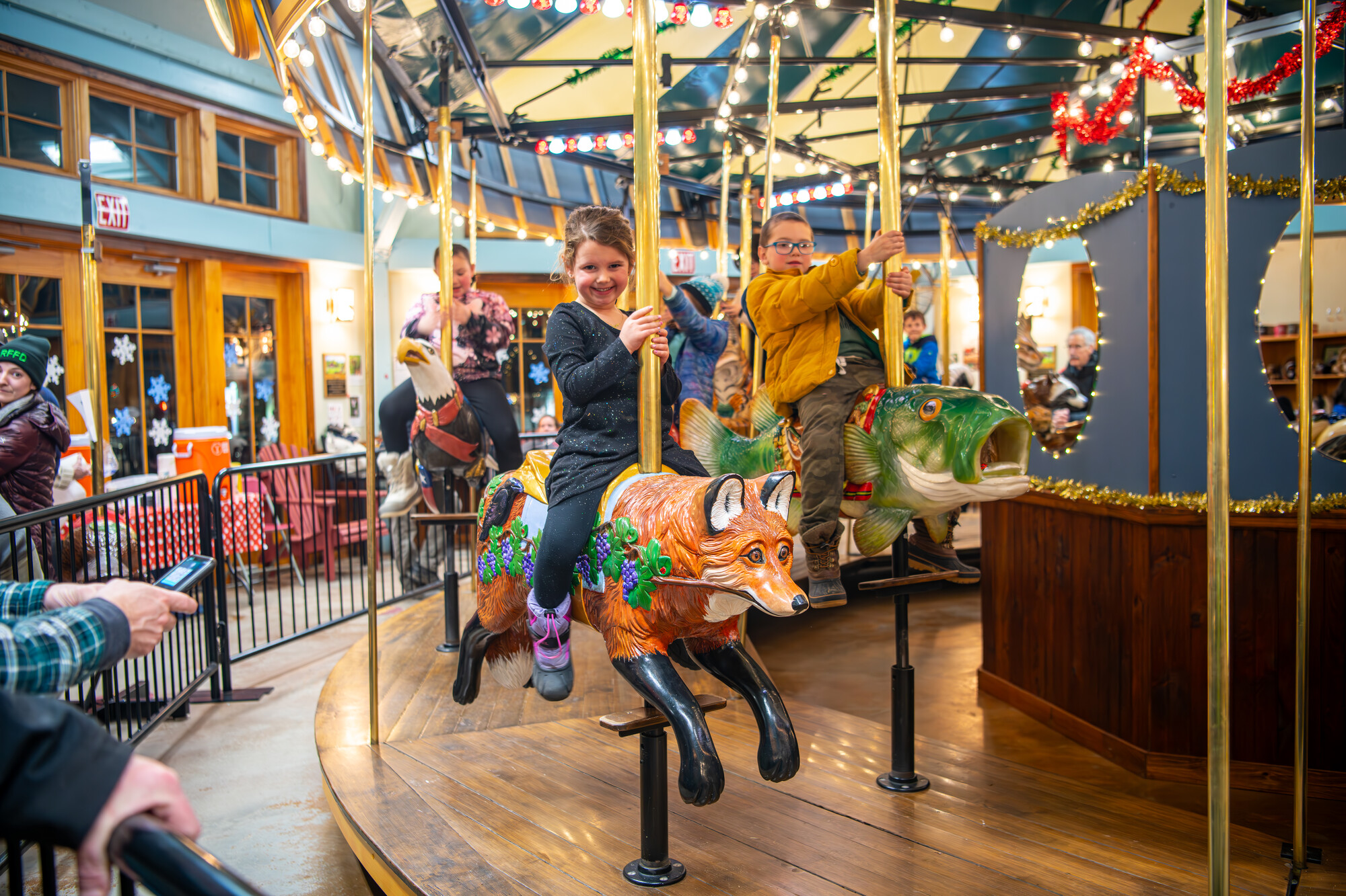 The Adirondack Carousel in Saranac Lake