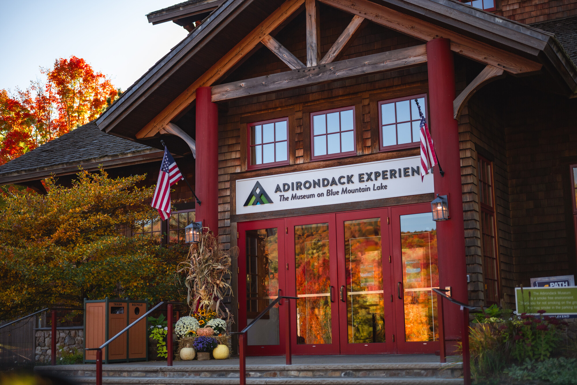The Adirondack History Museum Experience in the fall.