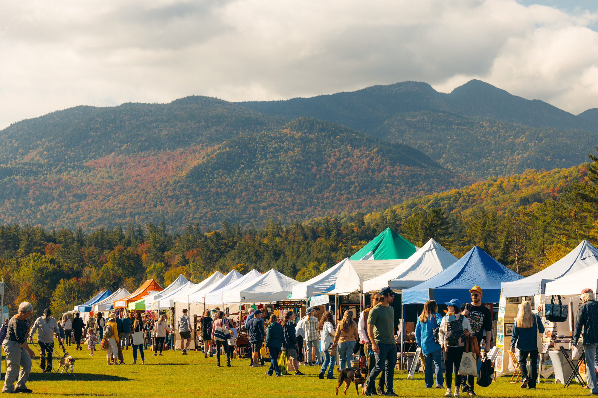Visit a fall farmers' market.