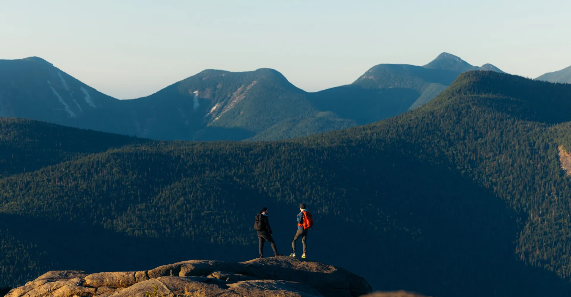 A view of the High Peaks.
