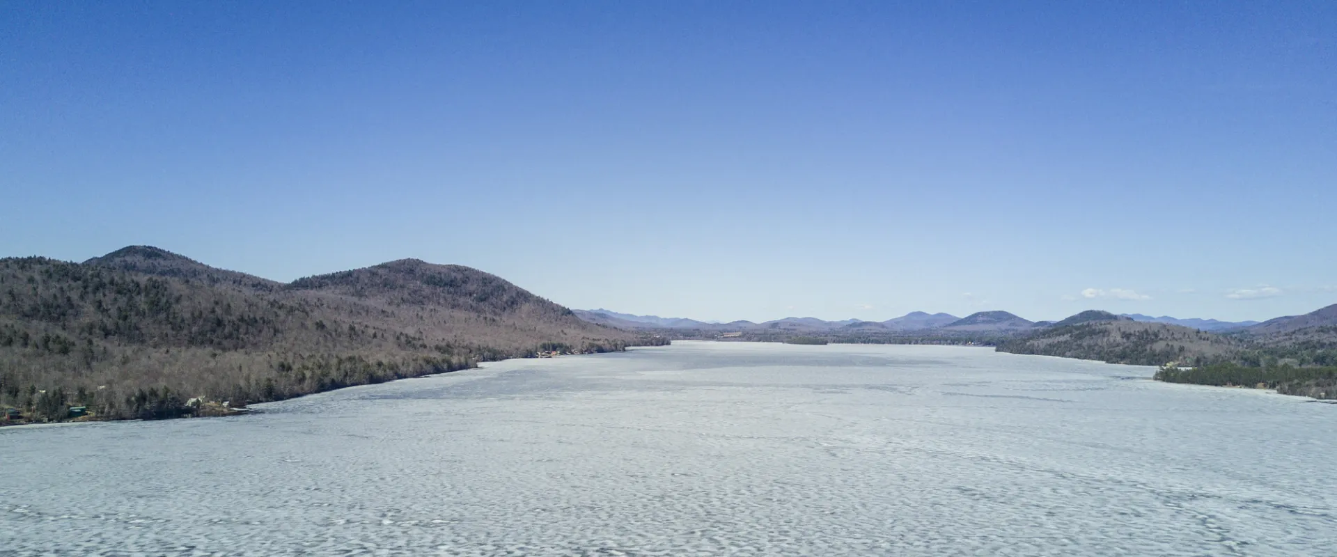 Piseco in the winter.