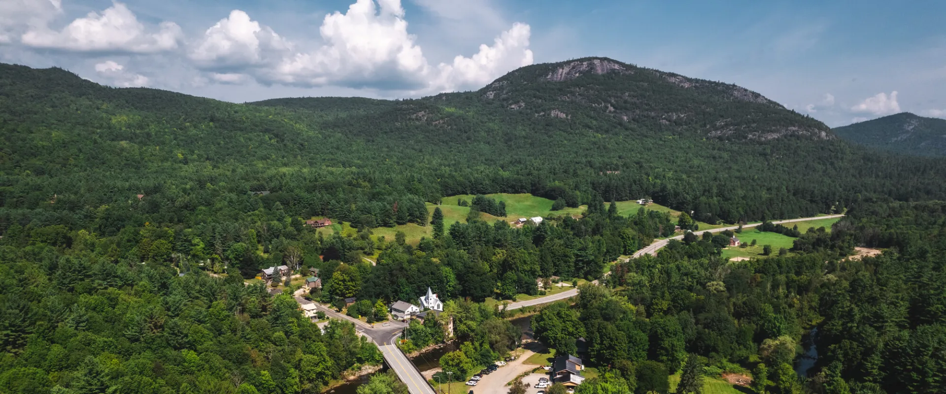 Upper Jay seen from the air