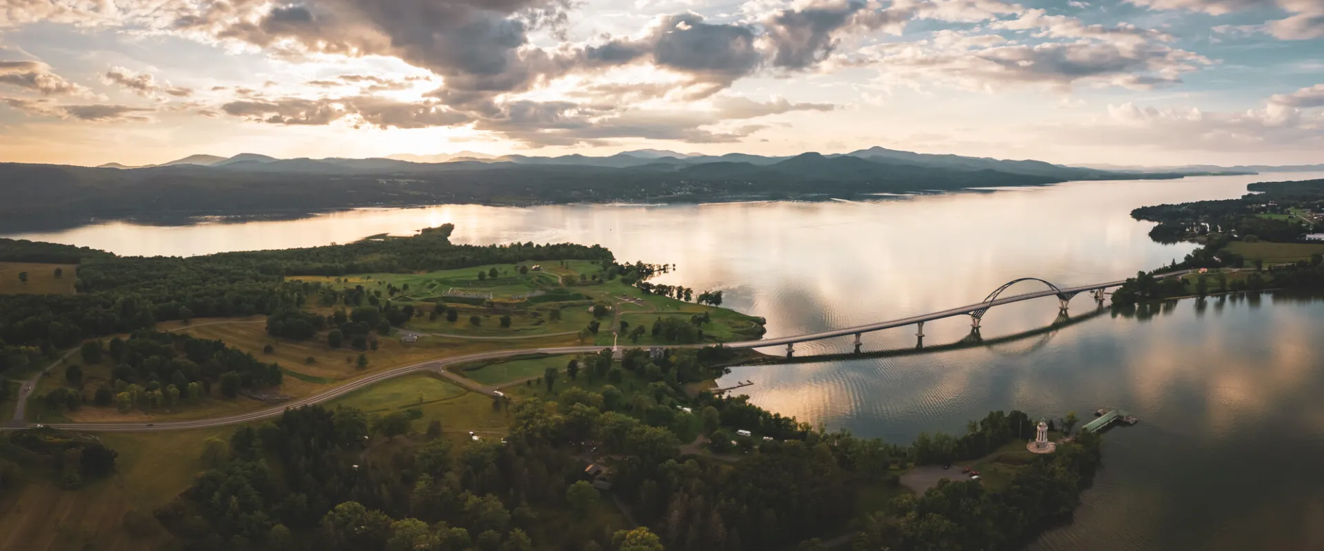 Aerial of Crown Point