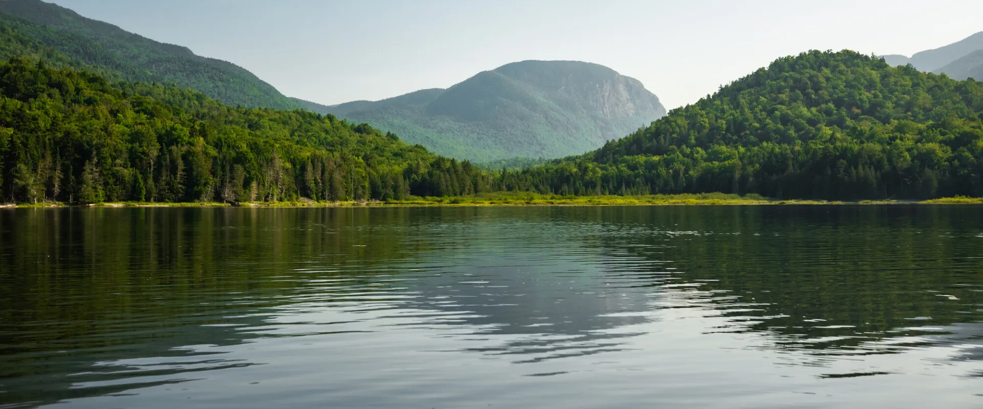 Wallface Mountain from Henderson Lake