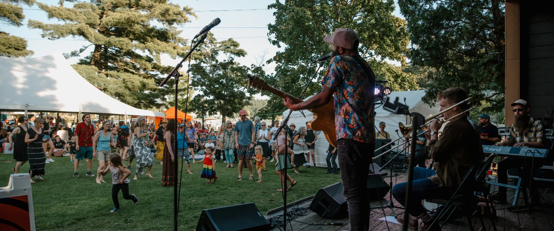 Northern Current live music event in Saranac Lake.