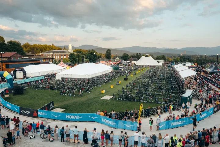 Photo of an IRONMAN challenge