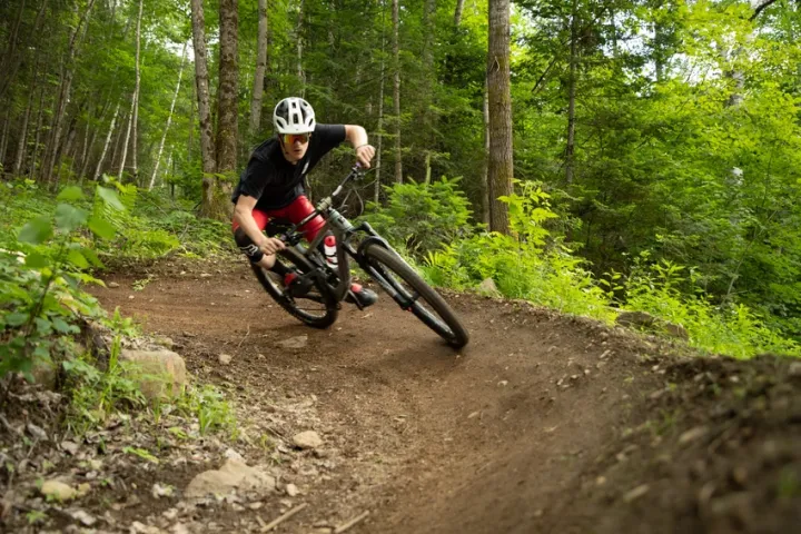 Photo of mountain biking