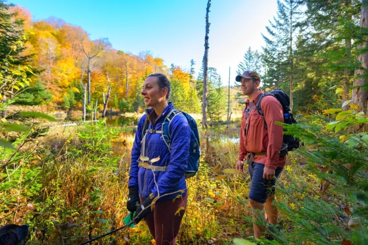 Hiking at the Adirondack Hub