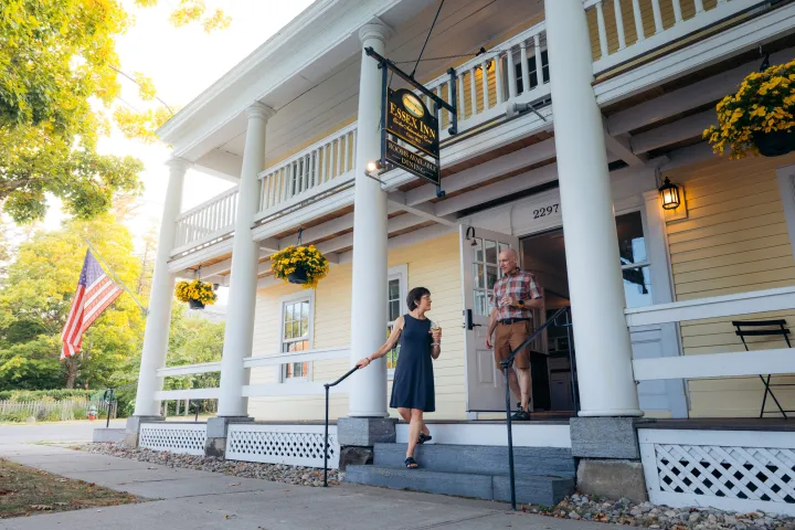 A couple at the Essex Inn