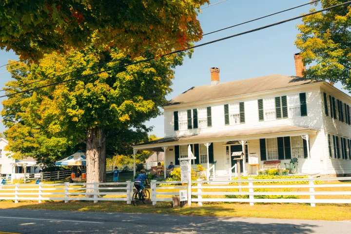 A large homestead turned museum