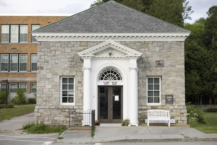 The stone building for the Willsboro Heritage Center