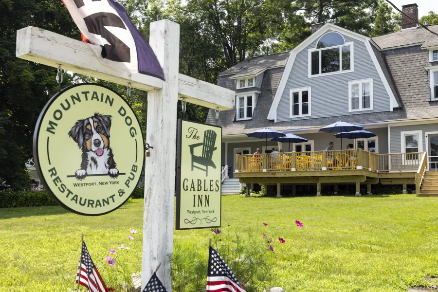 An inn in the Lake Champlain Region