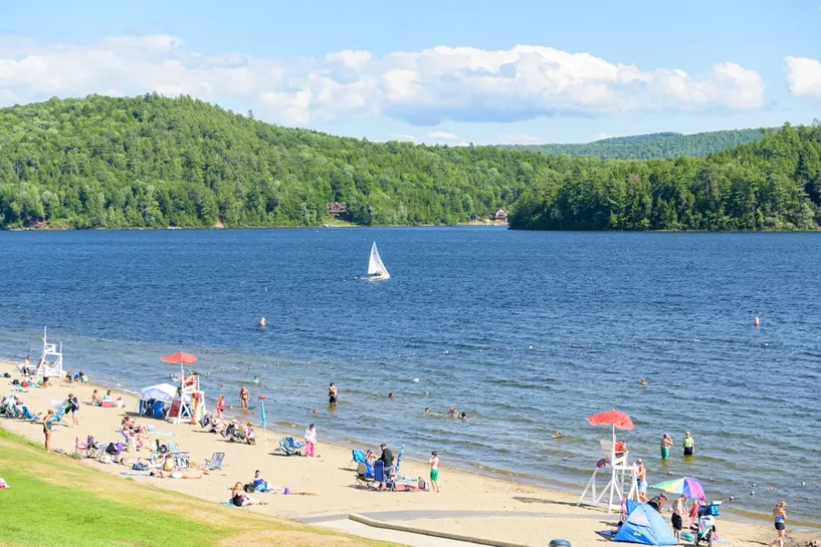 Swimming at the Adirondack Hub
