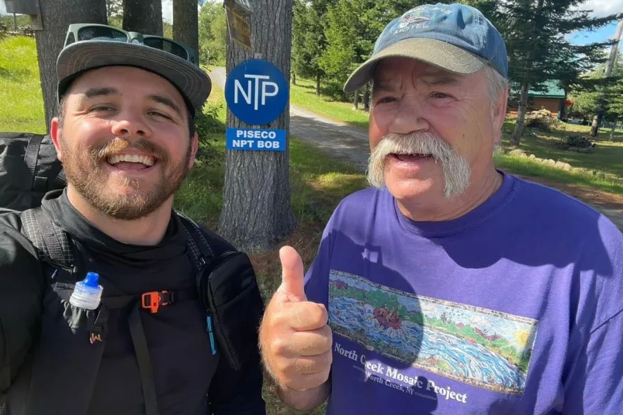 Dakota Inman with Piseco Bob