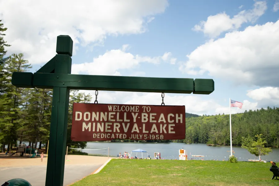 Donnelly Beach in Minerva.