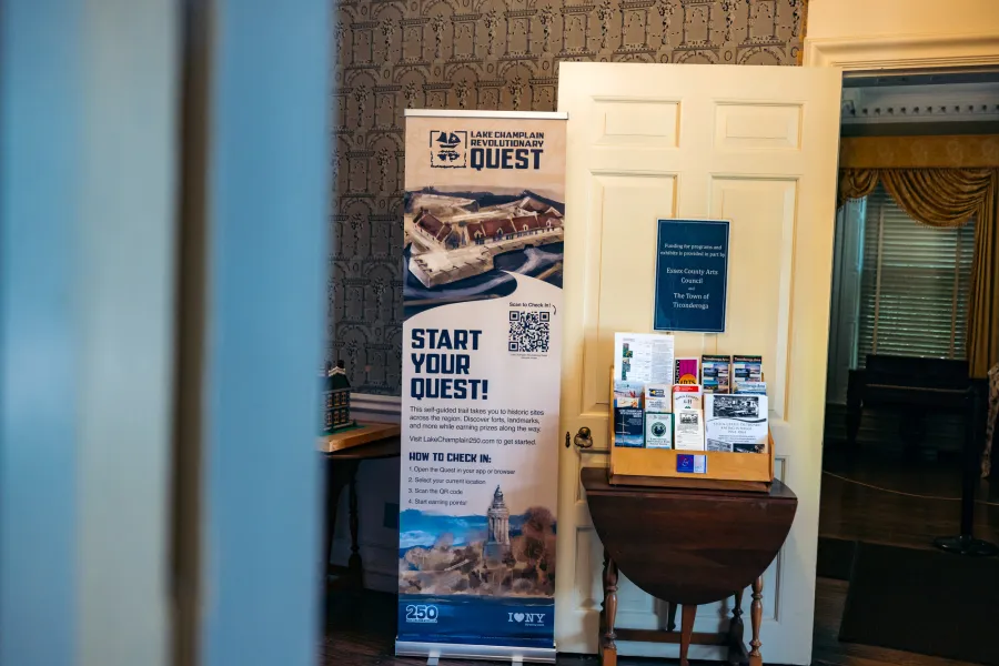 A stand for the Revolutionary Quest 