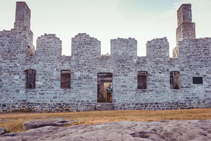 The Crown Point State Historic Site.