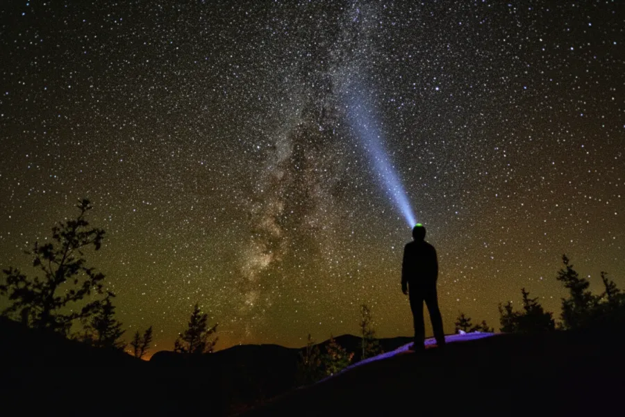 Stargazing in Tupper Lake
