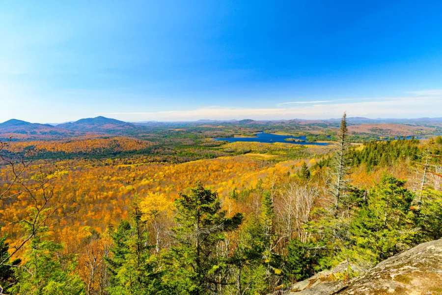 Views from Scarface Mountain in the fall.