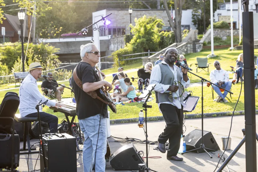 Live music in the Adirondack Hub.