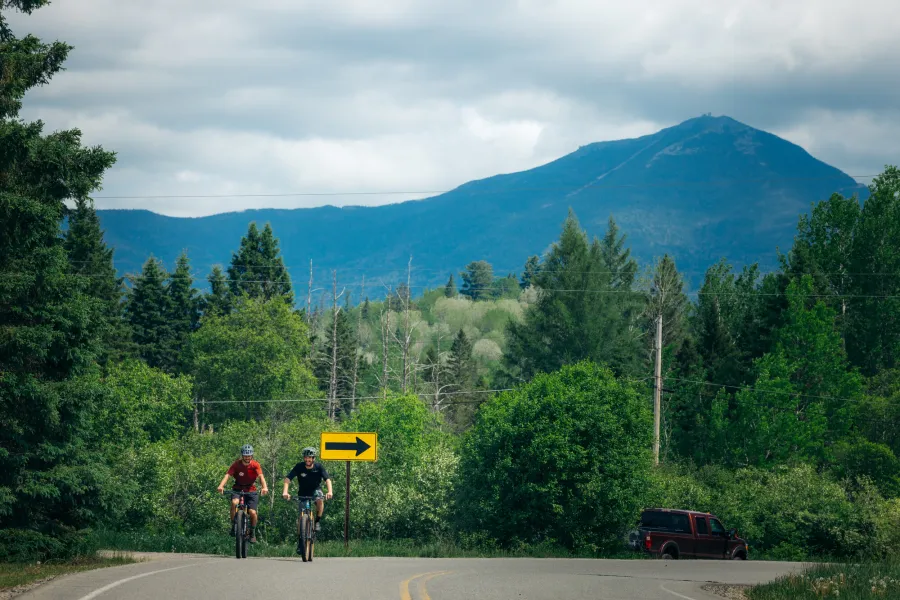 Road cycling in the Adirondacks.