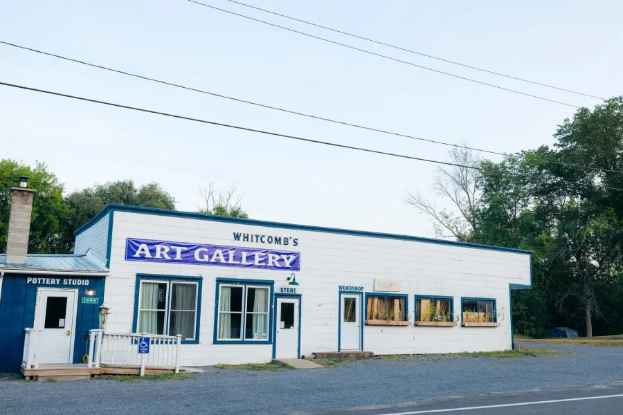 Whitcomb's Arts in the Lake Champlain Region.