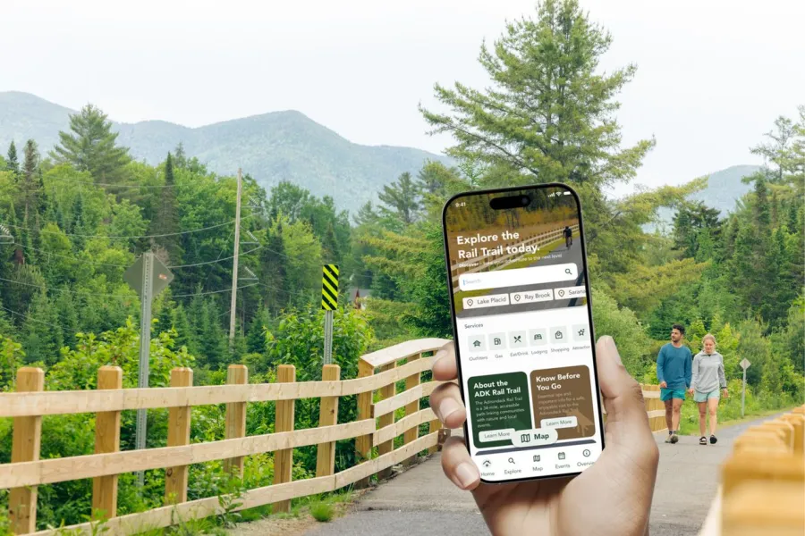 The Adirondack Rail Trail App.