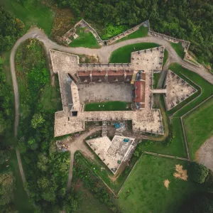 Fort Ticonderoga aerial image